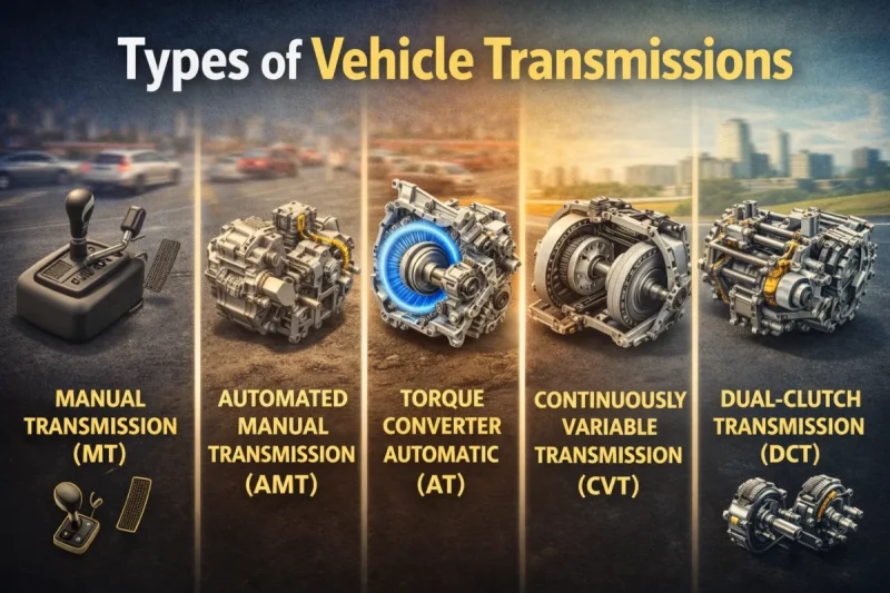 Types of Vehicle Transmissions