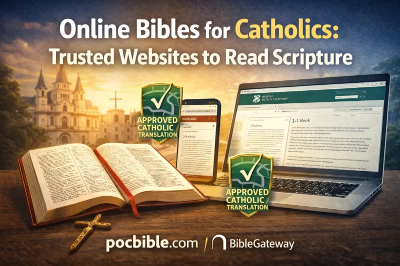 Online Bibles for Catholics: Trusted Websites to Read Scripture
